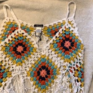Crochet cover up